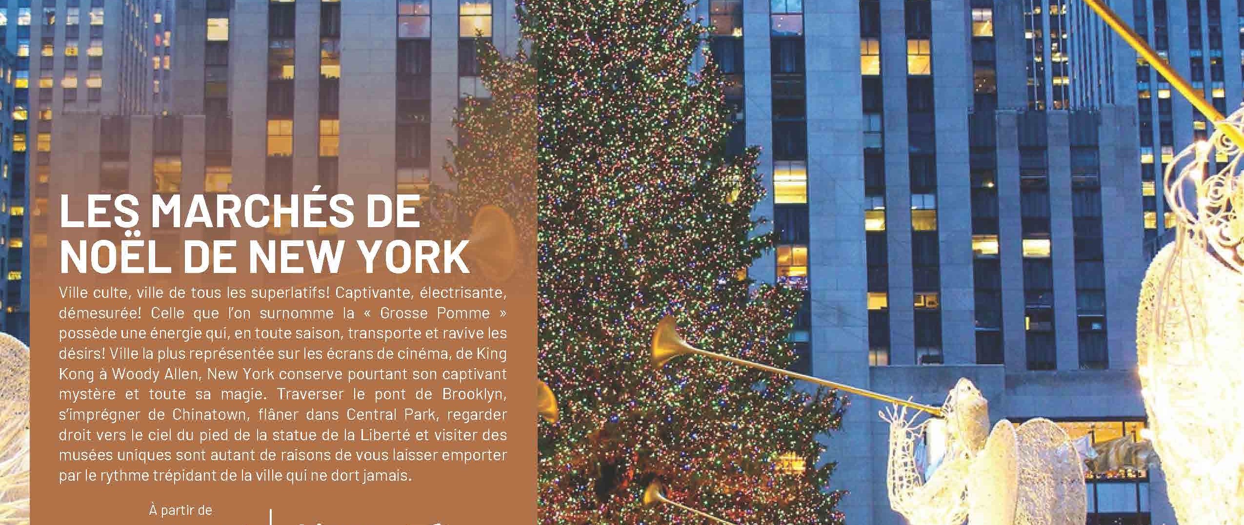 Les marchés de Noël de New York du 5 au 8 décembre 2025 Loisirs et