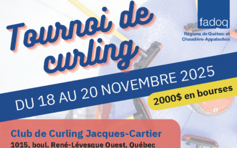 Tournoi de Curling FADOQ 2025