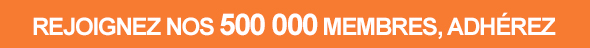 Bouton rejoignez nos 500 000 membres