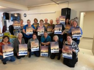 Atelier de peinture avec l’artiste Denys Cloutier (Mont-Joli)