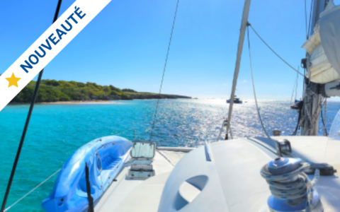 Les îles de GUADELOUPE en CATAMARAN