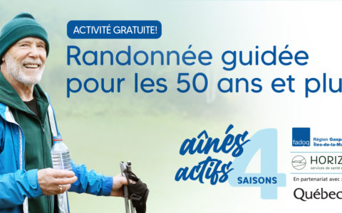 Randonnée guidée pour les 50 ans et plus