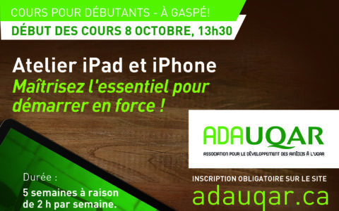 Atelier iPad et iPhone : Maîtrisez l'essentiel pour démarrer en force !