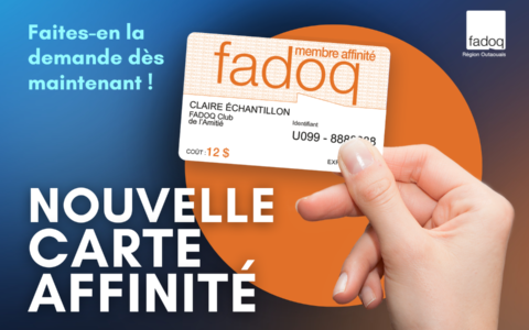 Nouvelle carte AFFINITÉ