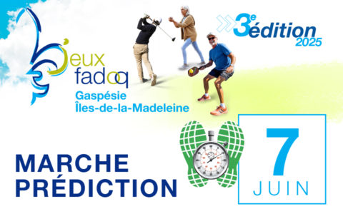 Marche prédiction - Jeux FADOQ-GÎM 2025