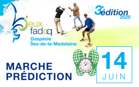 Marche prédiction - Jeux FADOQ-GÎM 2025