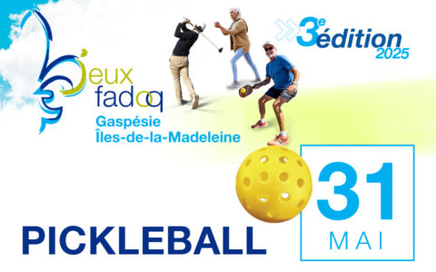 Pickleball - Jeux FADOQ-GÎM 2025