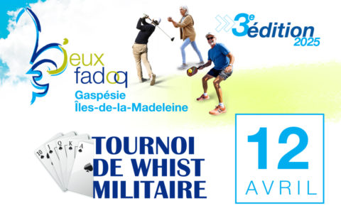 Whist militaire - Au profit des Jeux FADOQ-GÎM 2025