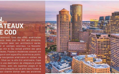 Boston, les châteaux et Cape Cod du 16 au 19 août 2025