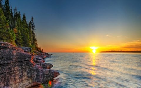 La Baie Georgienne, le Michigan et les Grands Lacs