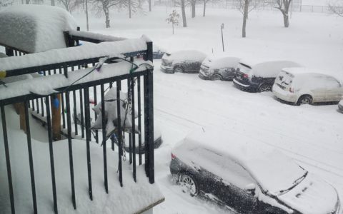 La solidarité après les tempêtes de neige