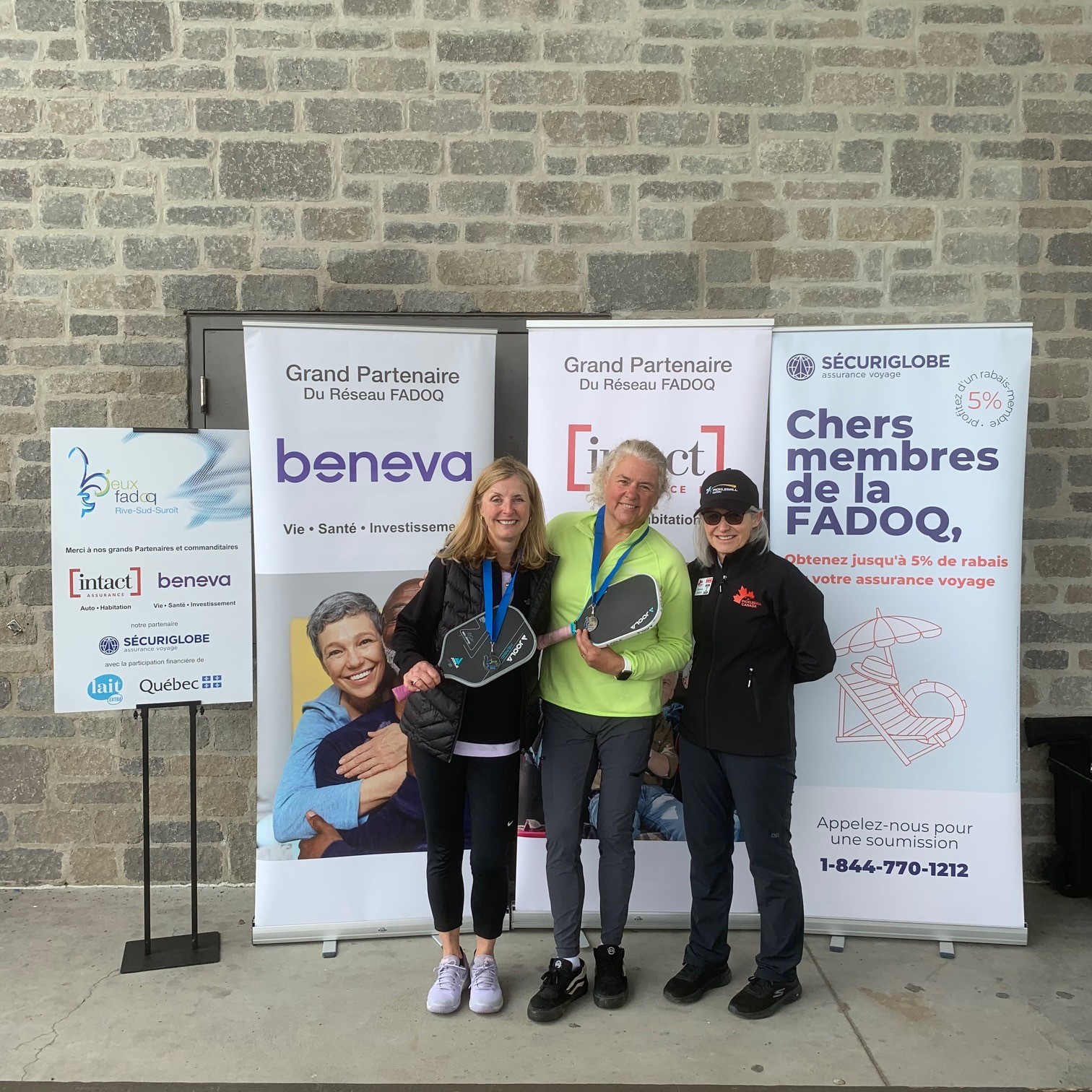 2e position - Pickleball catégorie femme