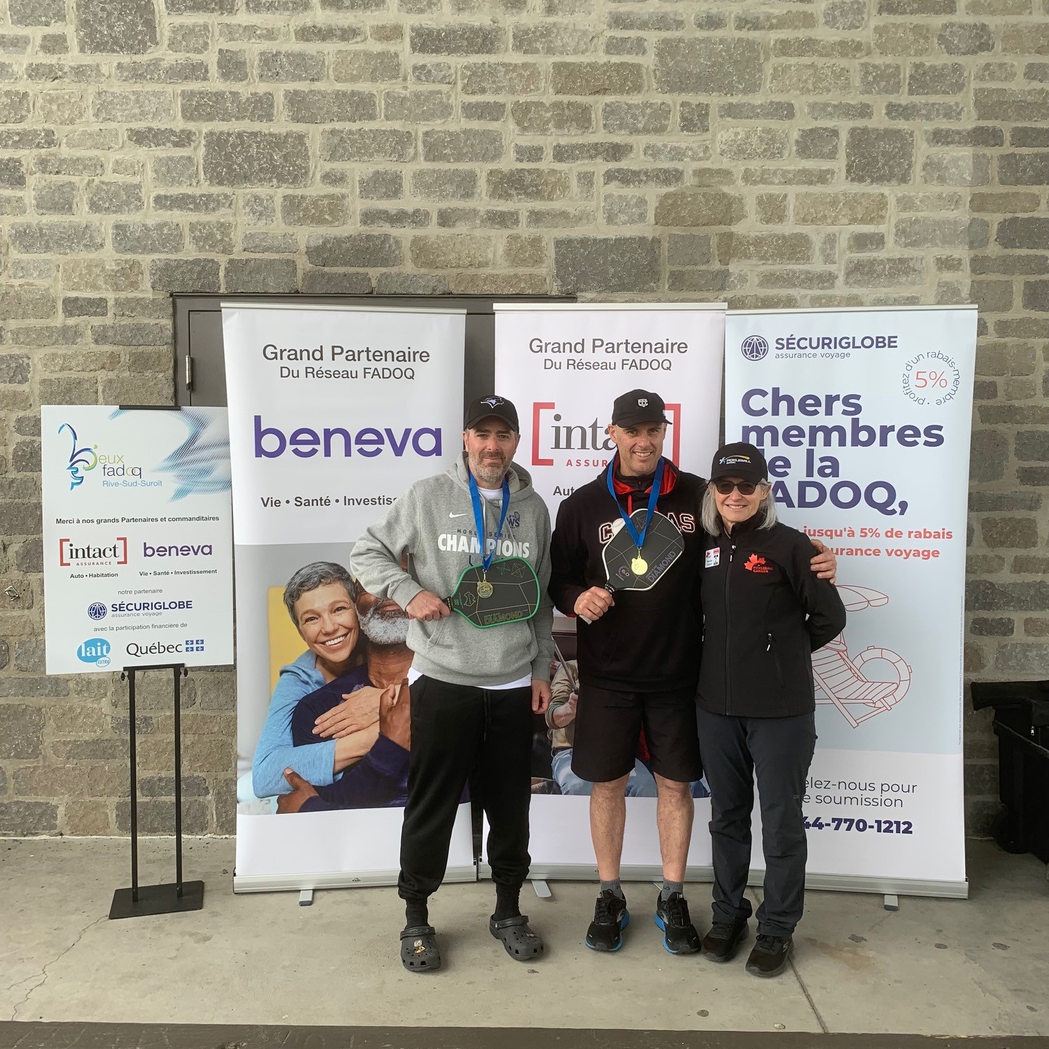 1re position - Pickleball catégorie homme