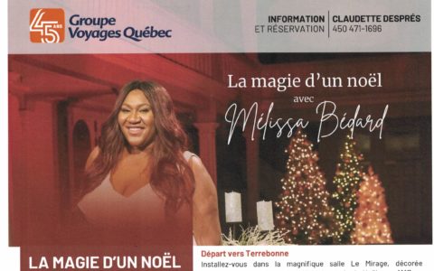 La magie d'un Noël avec Mélissa Bédard