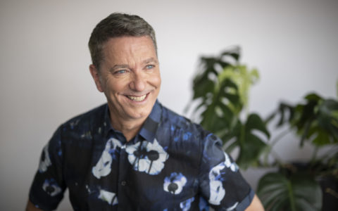 Patrice L’Écuyer on the cover of Virage’s latest issue