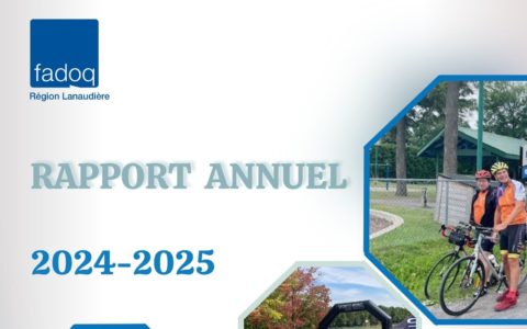 Rapport annuel FADOQ - Région Lanaudière