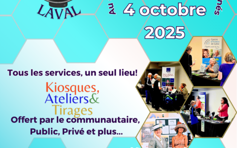 La FADOQ région de Laval sera à la 8 ième Edition du Salon 50+