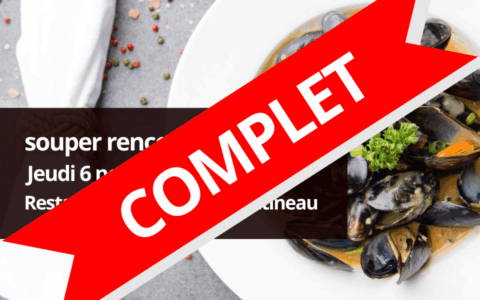 Souper rencontre à L'Académie : 6 novembre 2025