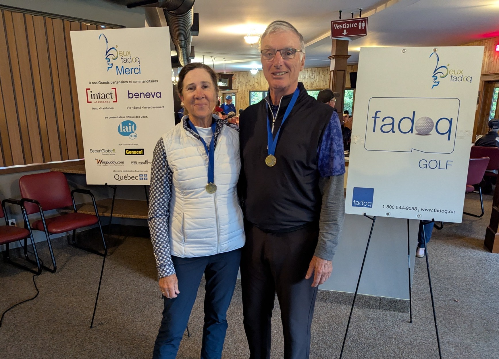 Médaillés or - Golf