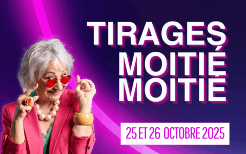 Résultats des tirages moitié-moitié du Salon FADOQ Outaouais 50+!