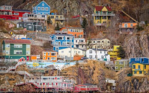 Terre-Neuve et St-Pierre en avion