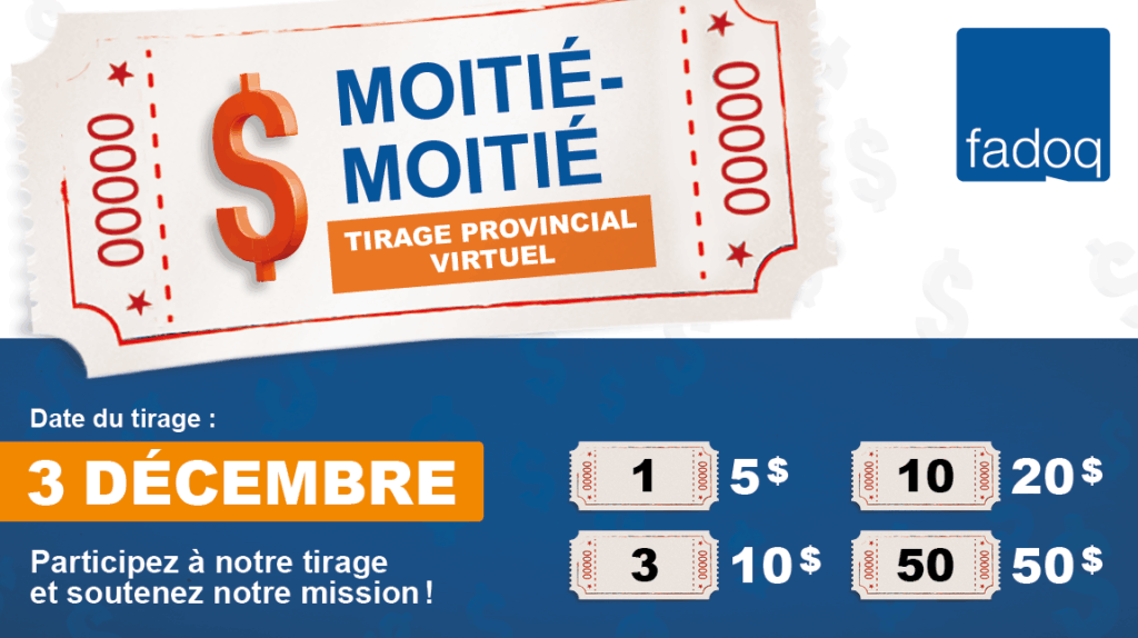 Tirage moitié-moitié