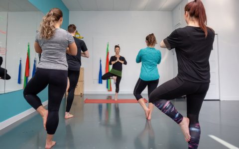 Entraînement physique en groupe avec Clinique Kinésia